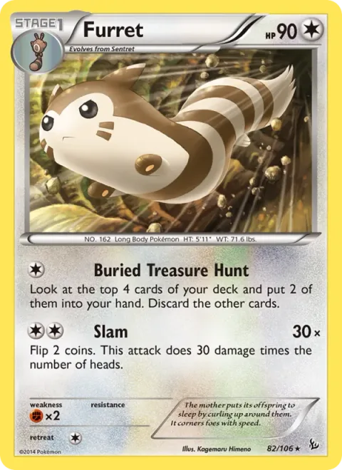 Furret [Buried Treasure Hunt | Slam]