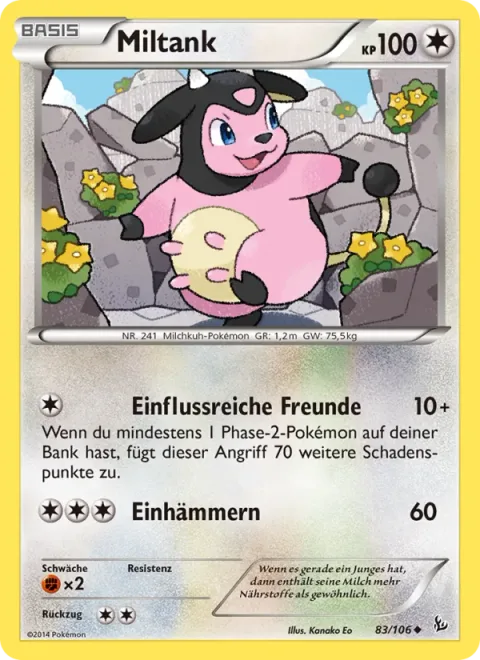 Miltank [Powerful Friends | Hammer In]