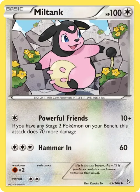 Miltank [Powerful Friends | Hammer In]