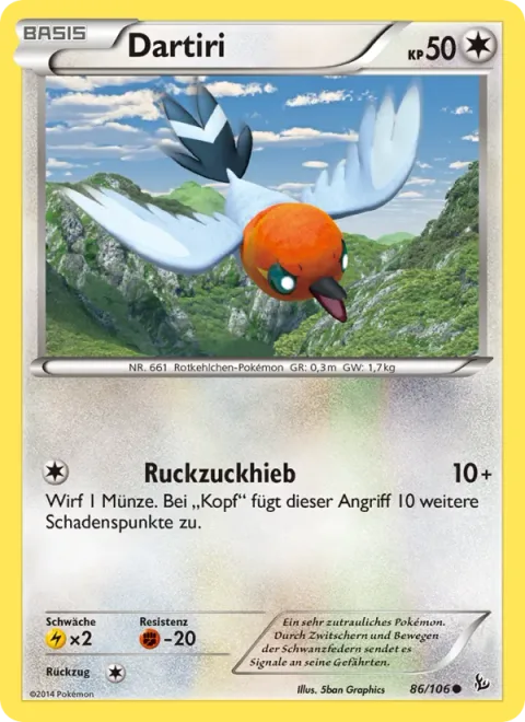 Fletchling [Quick Attack]