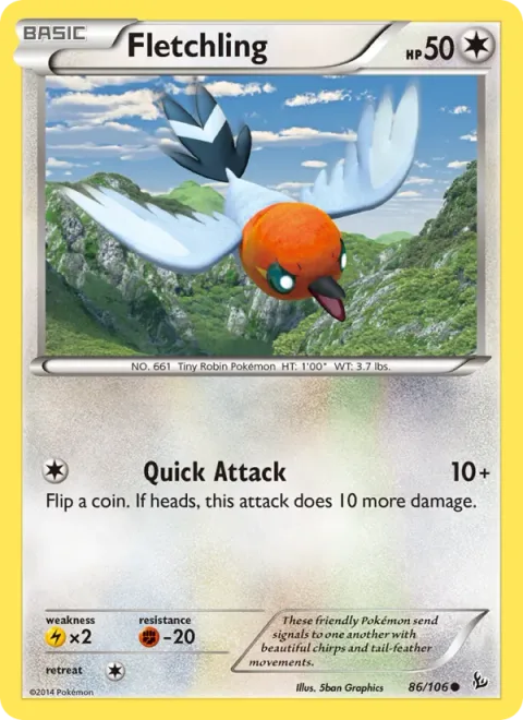 Fletchling [Quick Attack]
