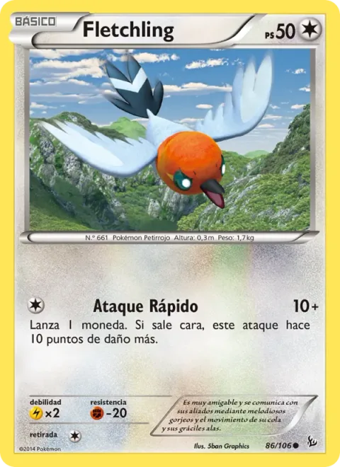 Fletchling [Quick Attack]