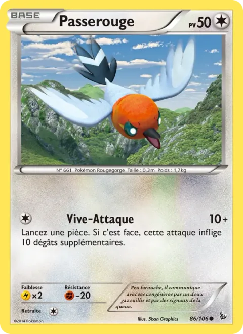 Fletchling [Quick Attack]