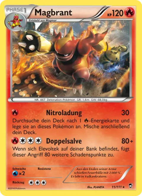 Magmortar [Flame Charge | Twin Bursts]