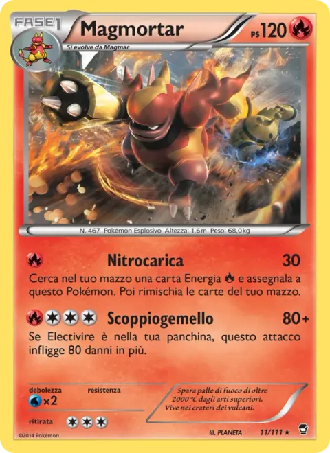 Magmortar [Flame Charge | Twin Bursts]