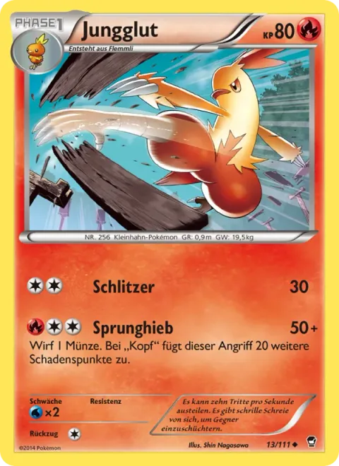 Combusken [Slash | Midair Strike]