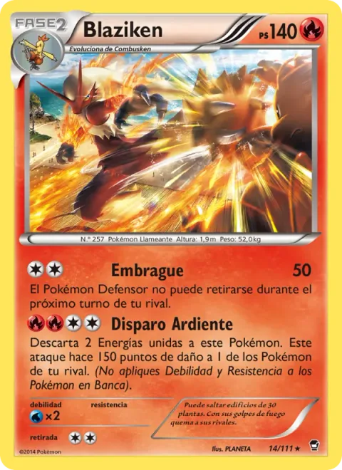 Blaziken [Clutch | Burning Shot]