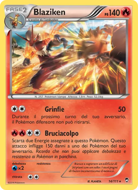 Blaziken [Clutch | Burning Shot]