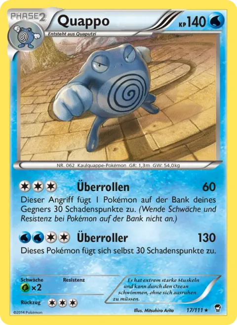 Poliwrath [Steamroll | Submission]