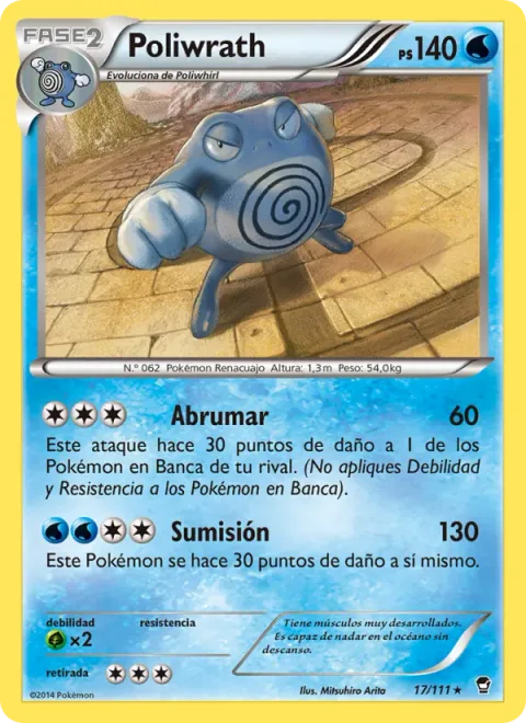 Poliwrath [Steamroll | Submission]