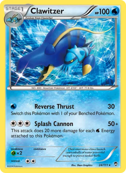 Clawitzer [Reverse Thrust | Splash Cannon]