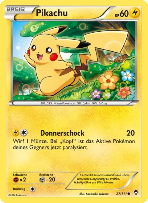 Pikachu [Thunder Shock]