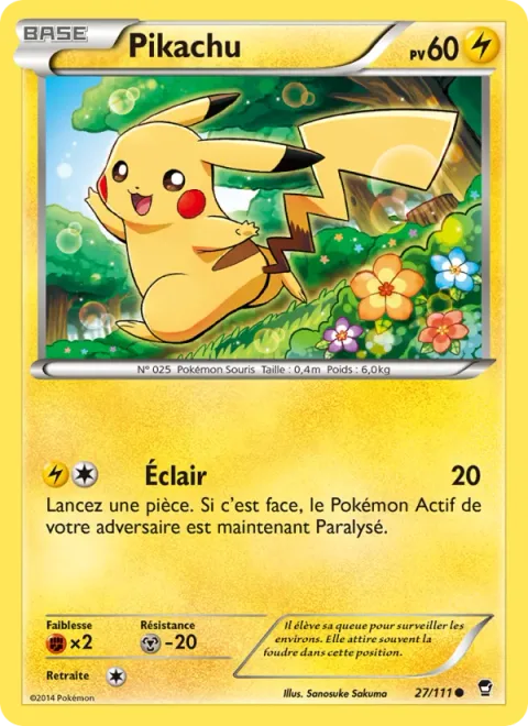Pikachu [Thunder Shock]