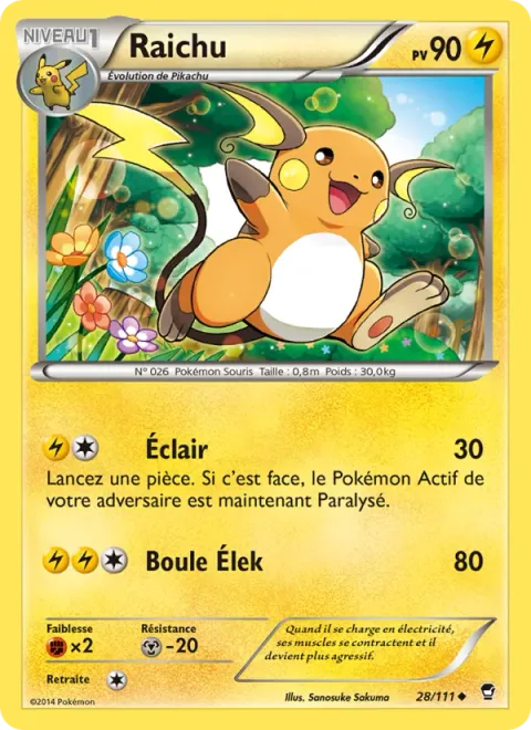 Raichu [Thunder Shock | Electro Ball]