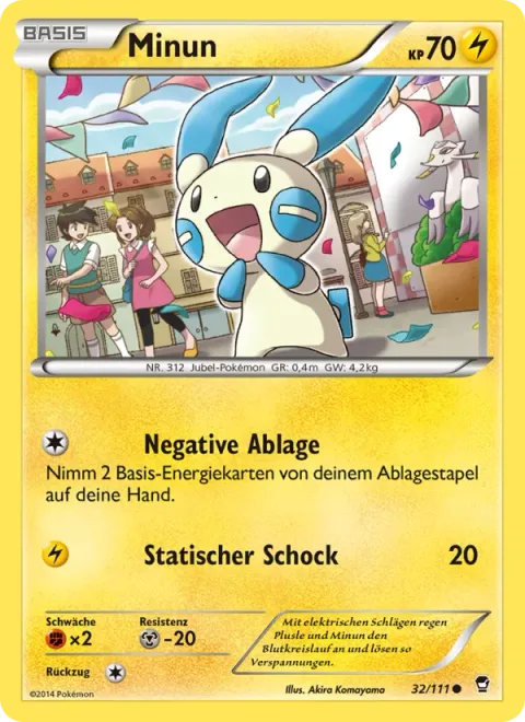 Minun [Negative Discard | Static Shock]