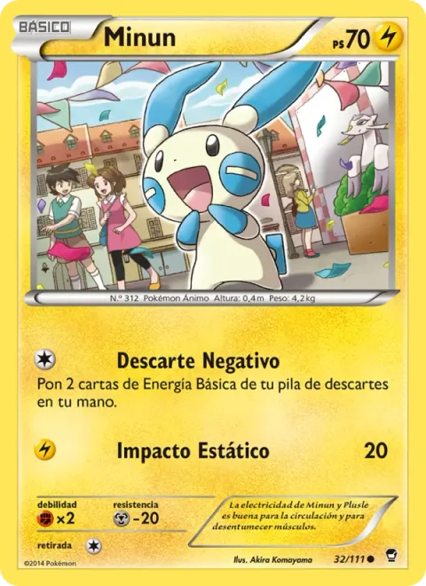 Minun [Negative Discard | Static Shock]