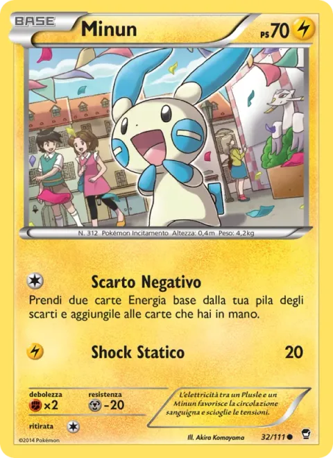 Minun [Negative Discard | Static Shock]
