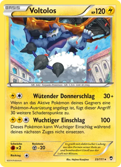 Thundurus [Raging Thunder Punch | Lightning Slam]