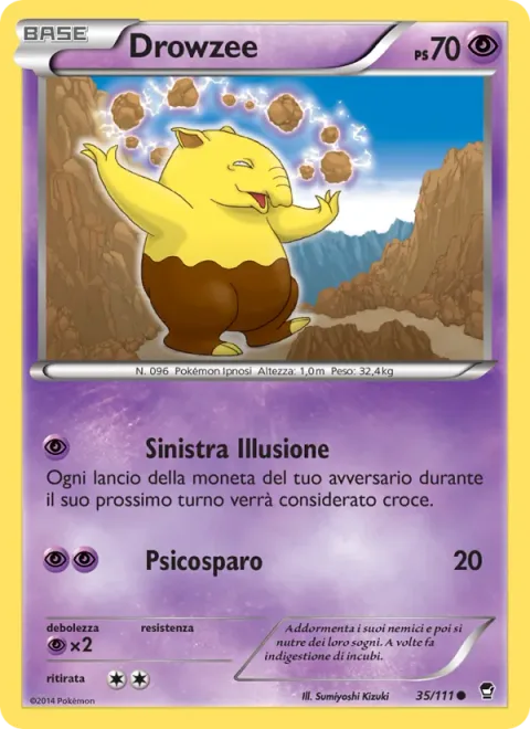 Drowzee [Sinister Suggestion | Psyshot]