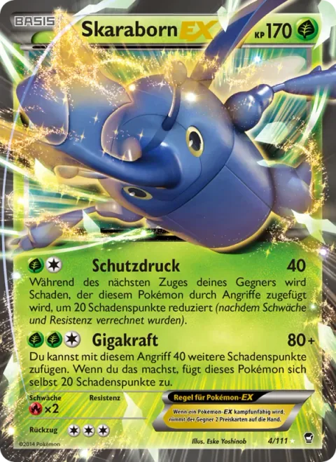 Heracross EX [Guard Press | Giga Power]