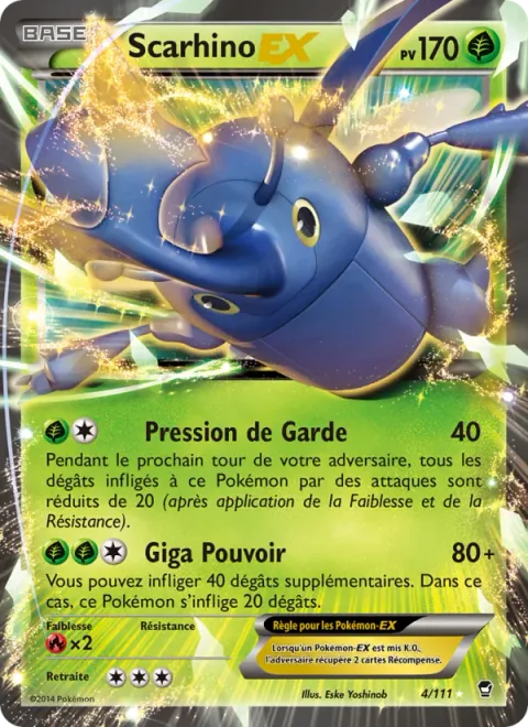 Heracross EX [Guard Press | Giga Power]