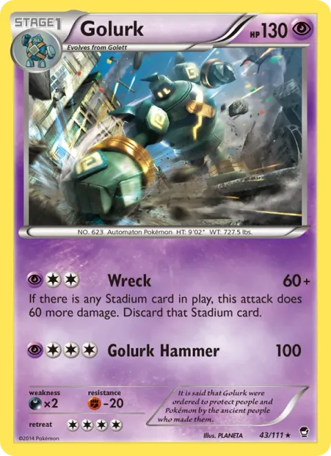 Golurk [Wreck | Golurk Hammer]