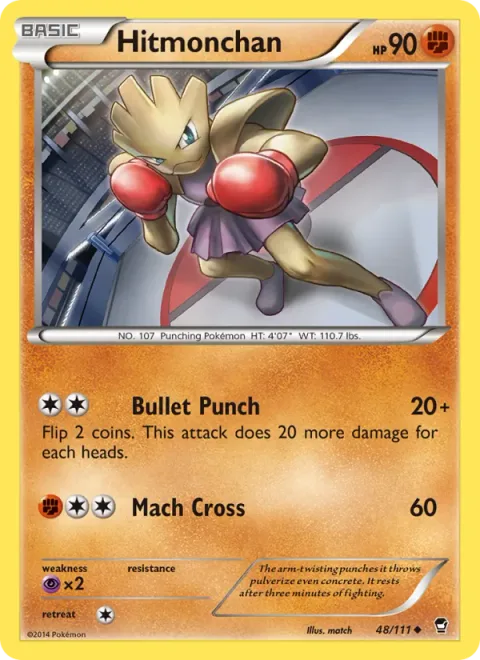 Hitmonchan [Bullet Punch | Mach Cross]