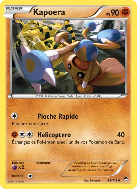 Hitmontop [Quick Draw | Helicoptero]