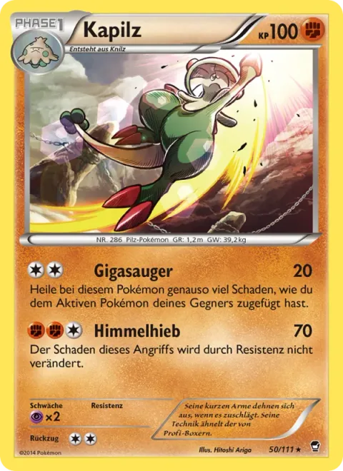 Breloom [Giga Drain | Sky Uppercut]