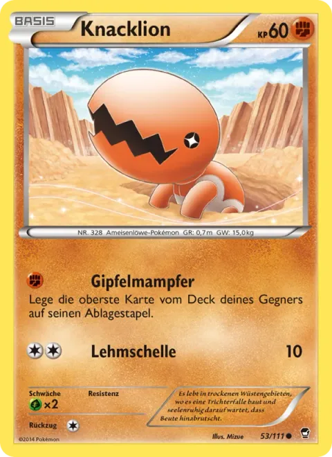 Trapinch [Mountain Munch | Mud-Slap]