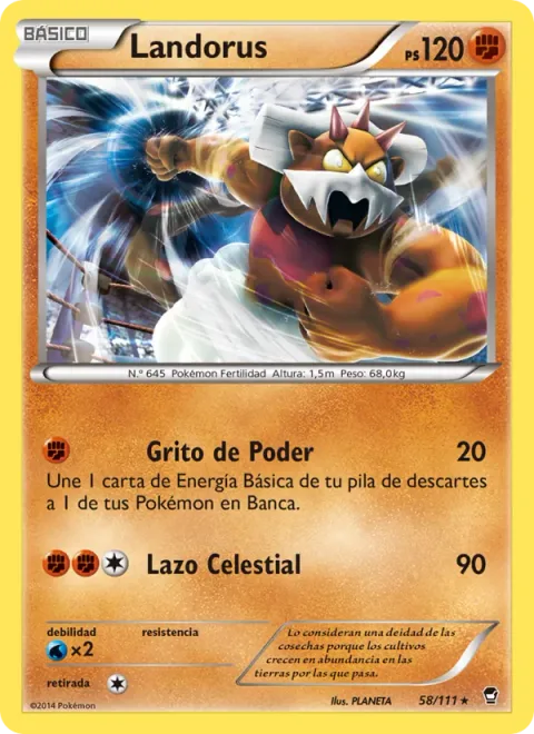 Landorus [Shout of Power | Sky Lariat]