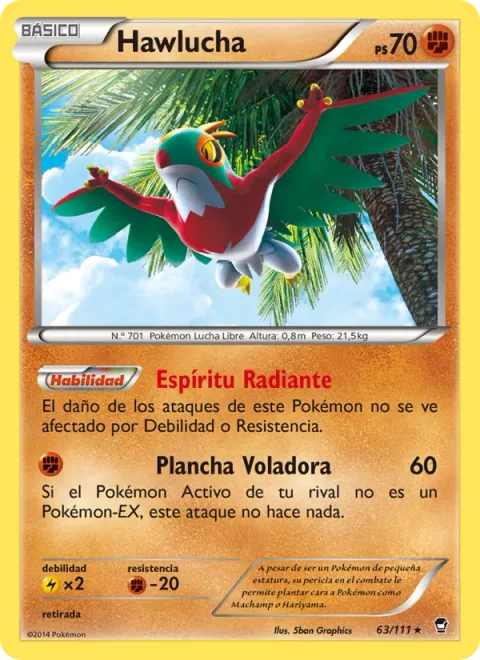 Hawlucha [Shining Spirit | Flying Press]
