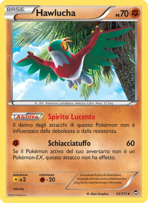Hawlucha [Shining Spirit | Flying Press]