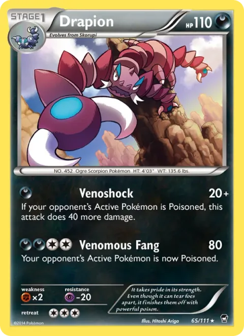 Drapion [Venoshock | Venomous Fang]