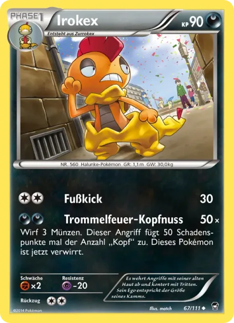 Scrafty [Low Kick | Machine Gun Headbutt]