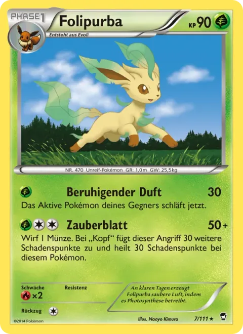 Leafeon [Soothing Scent | Magical Leaf]