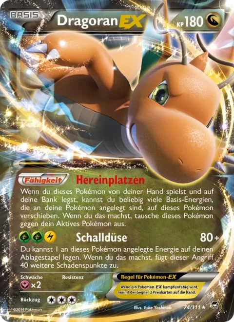 Dragonite EX [Bust In | Jet Sonic]