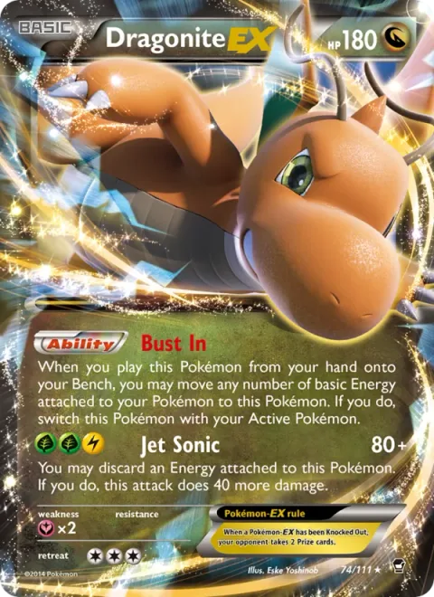 Dragonite EX [Bust In | Jet Sonic]