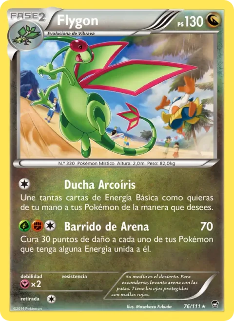 Flygon [Rainbow Shower | Sand Sweep]