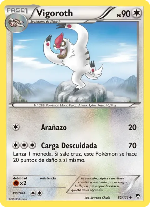 Vigoroth [Scratch | Reckless Charge]
