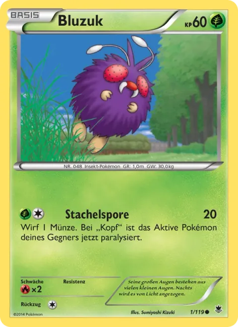 Venonat [Stun Spore]