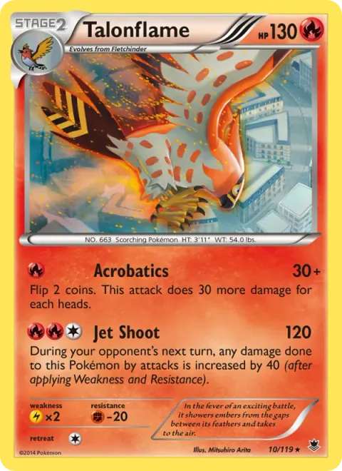 Talonflame [Acrobatics | Jet Shoot]