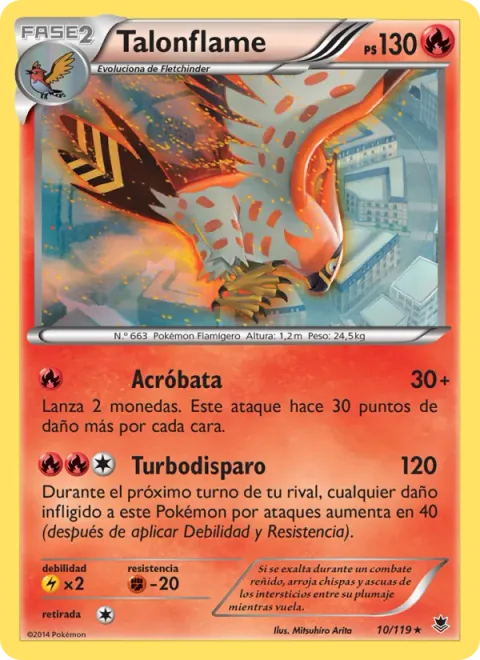 Talonflame [Acrobatics | Jet Shoot]