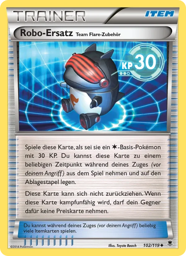 Robo Substitute Team Flare Gear