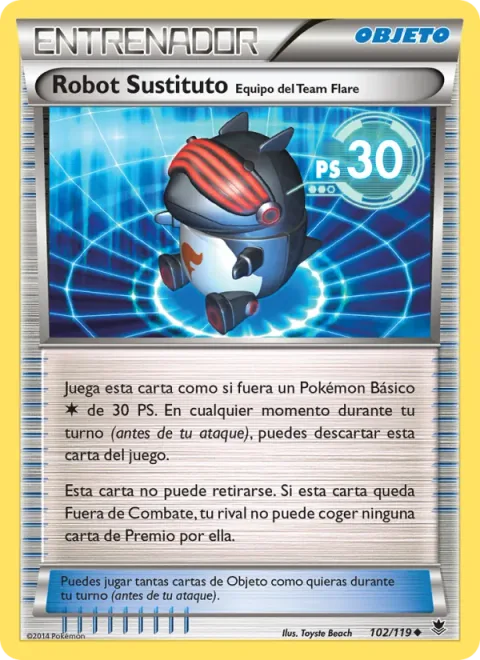 Robo Substitute Team Flare Gear