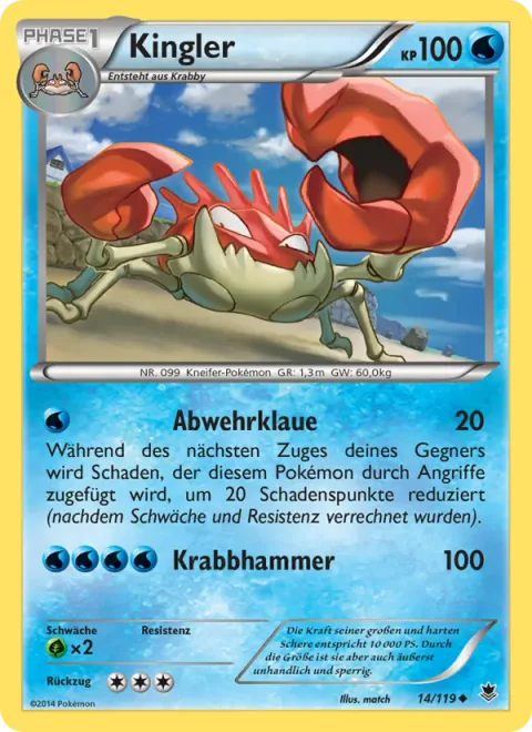 Kingler [Guard Claw | Crabhammer]
