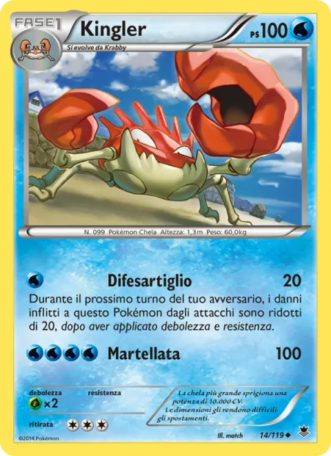 Kingler [Guard Claw | Crabhammer]
