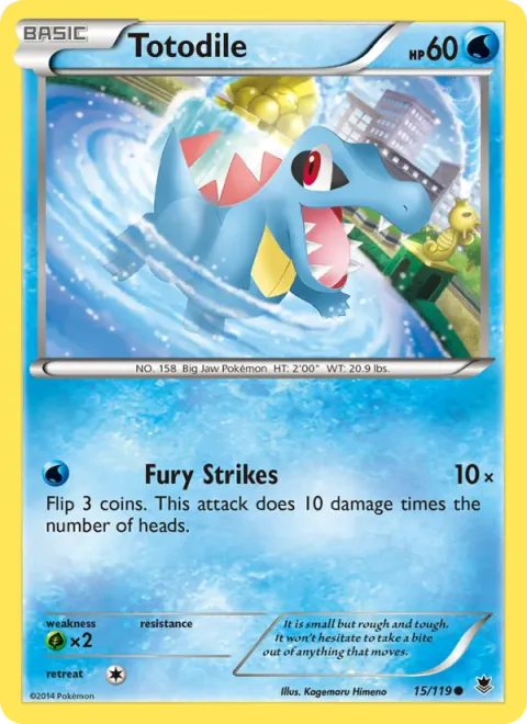Totodile [Fury Strikes]