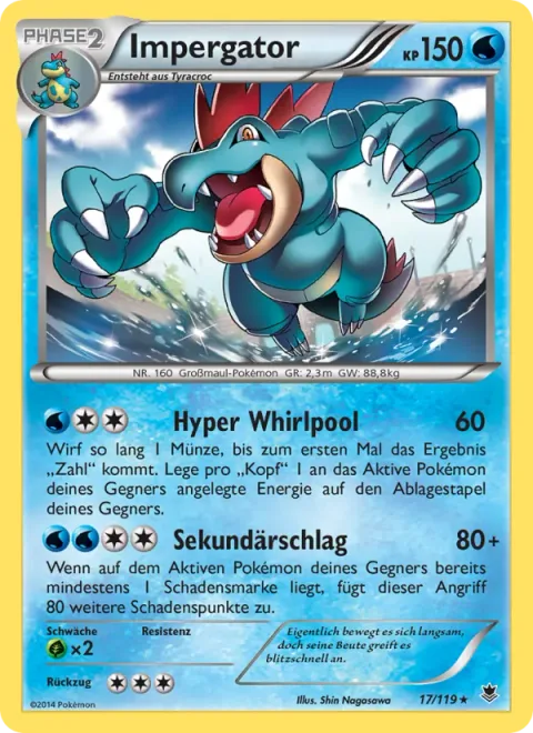 Feraligatr [Hyper Whirlpool | Second Strike]