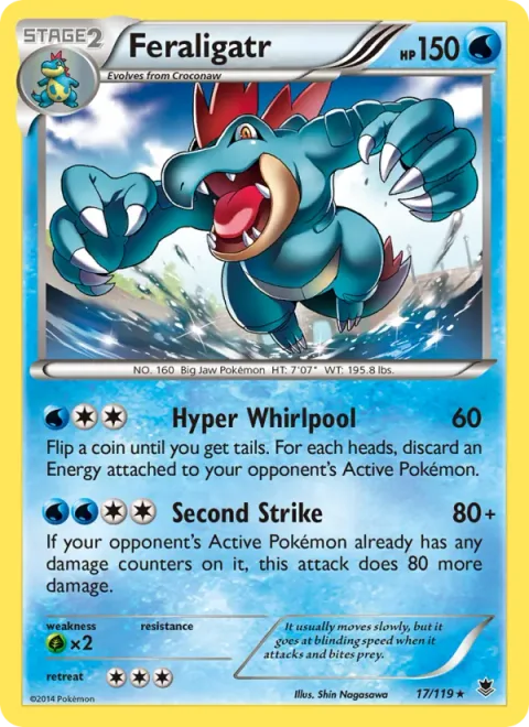 Feraligatr [Hyper Whirlpool | Second Strike]
